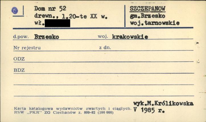 dom, skan 1