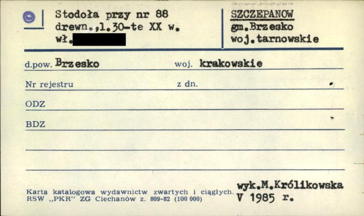 stodoła, skan 1