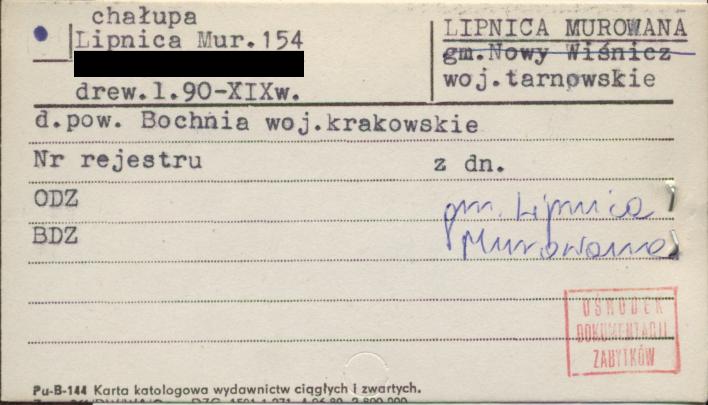 chałupa, skan 1