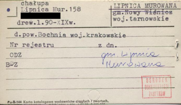chałupa, skan 1