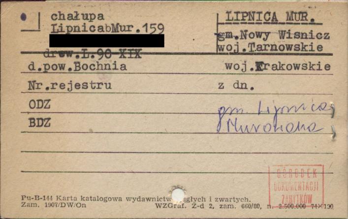 chałupa, skan 1