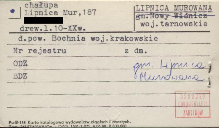 chałupa, skan 1