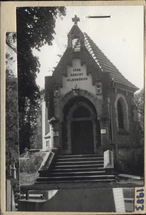 grobowiec rodziny Miłkowskich, skan 2