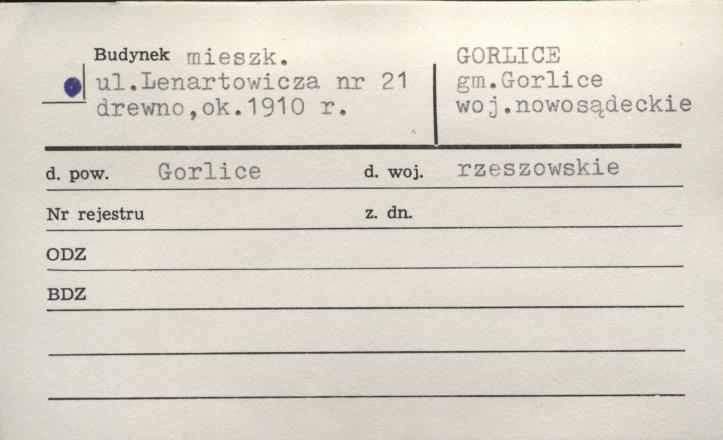 budynek mieszkalny, skan 1