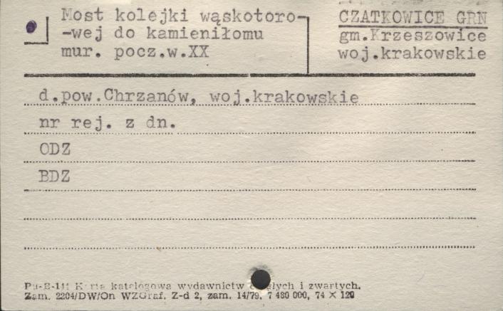 most kolejki wąskotorowej do kamieniłomu, skan 1