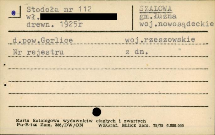 stodoła, skan 1