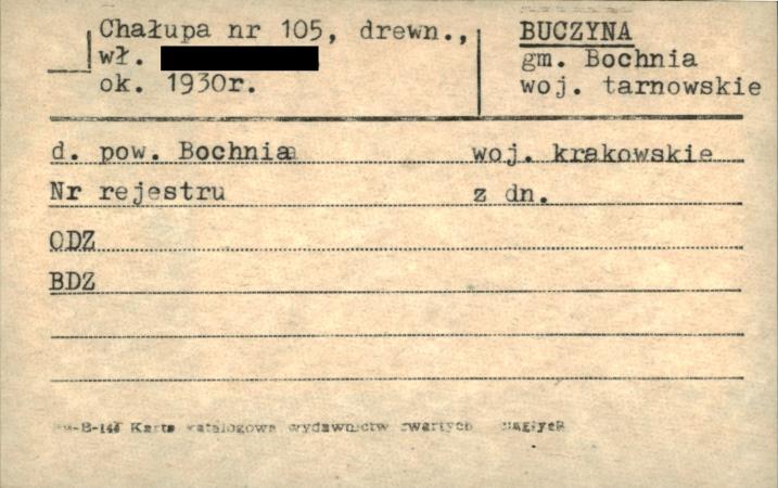 chałupa, skan 1