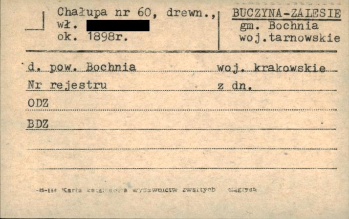 chałupa, skan 1