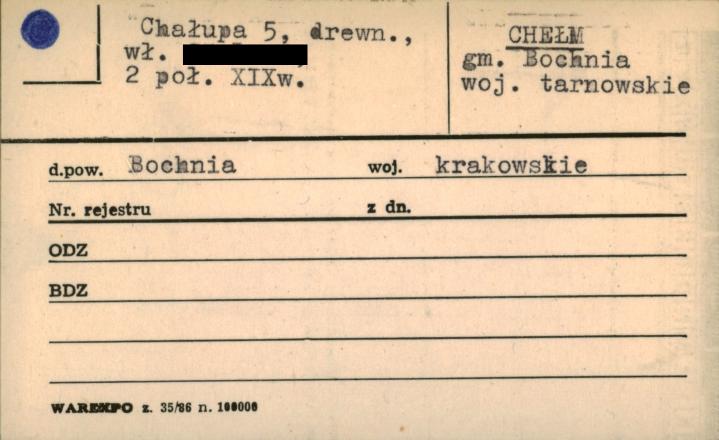 chałupa, skan 1