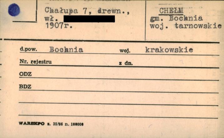 chałupa, skan 1