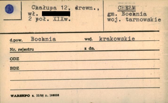 chałupa, skan 1