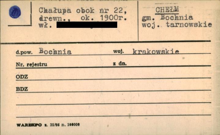 chałupa, skan 1
