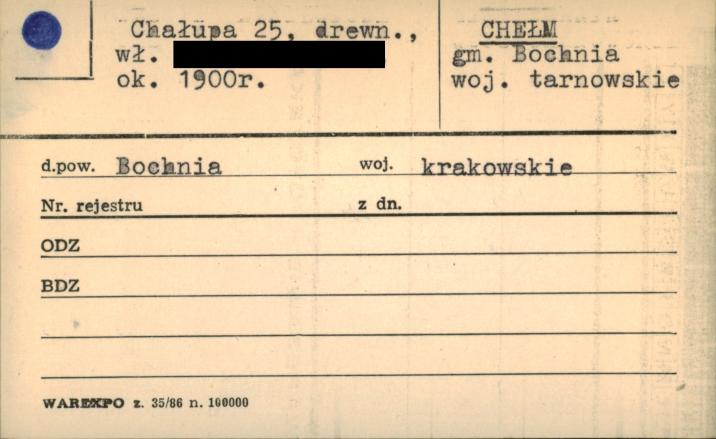chałupa, skan 1