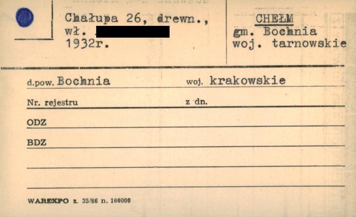 chałupa, skan 1