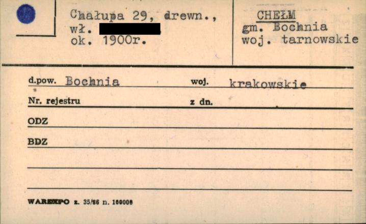 chałupa, skan 1