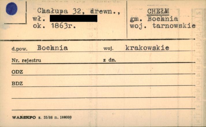 chałupa, skan 1
