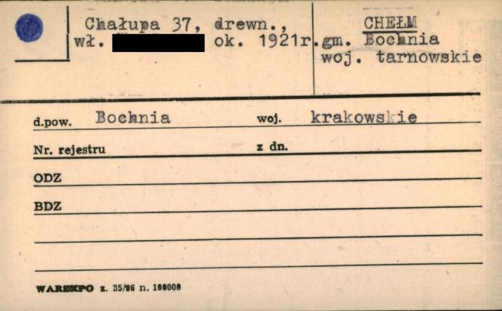 chałupa, skan 1