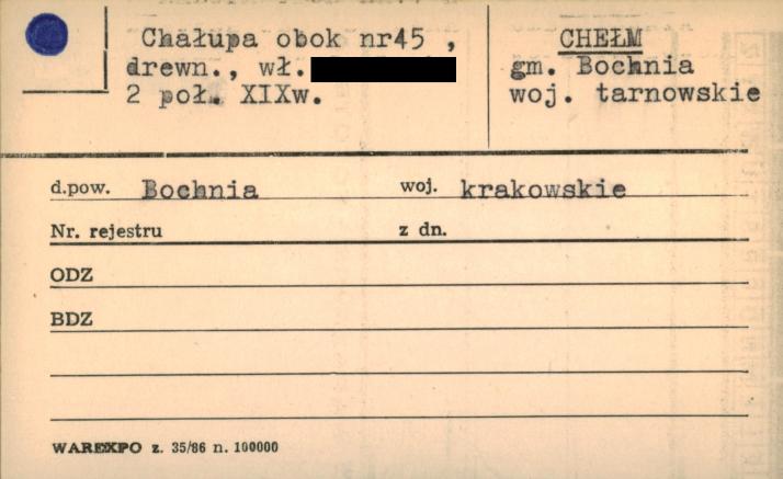 chałupa, skan 1