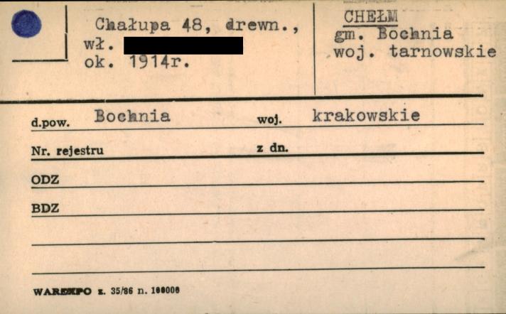 chałupa, skan 1