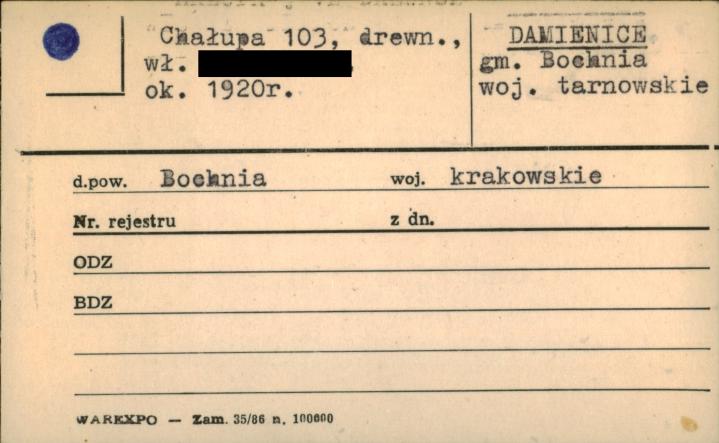 chałupa, skan 1
