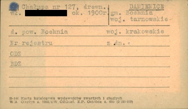 chałupa, skan 1