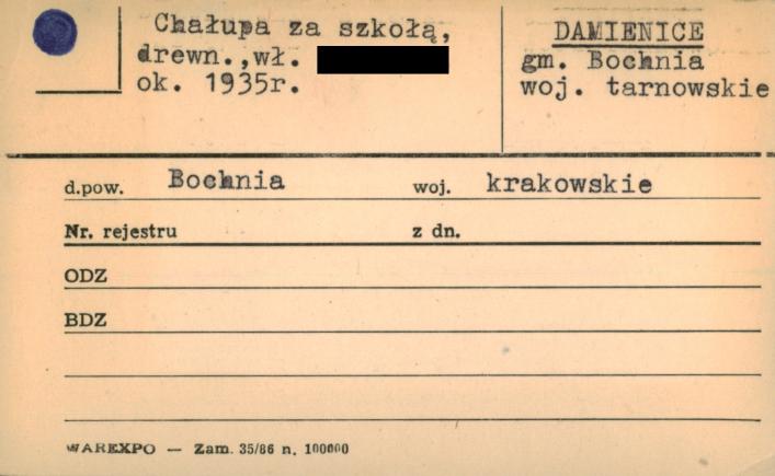 chałupa, skan 1