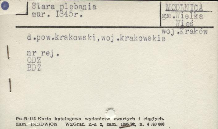 stara plebania, skan 1