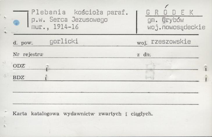 plebania kościoła paraf. pw. Serca Jezusowego, skan 1