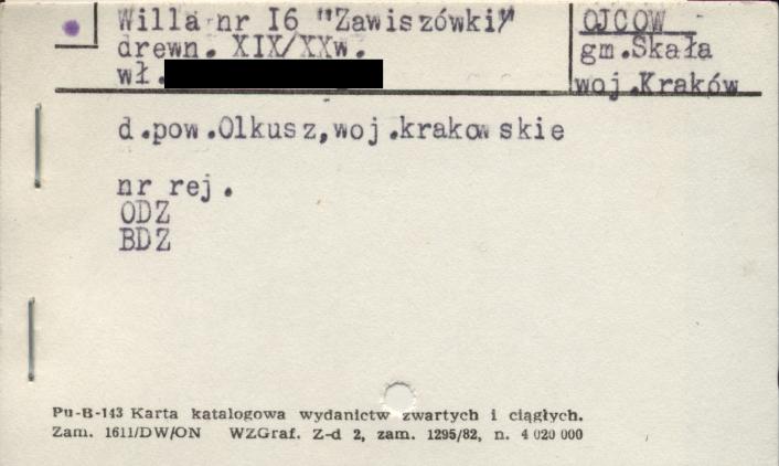 willa Zawiszówki, skan 1