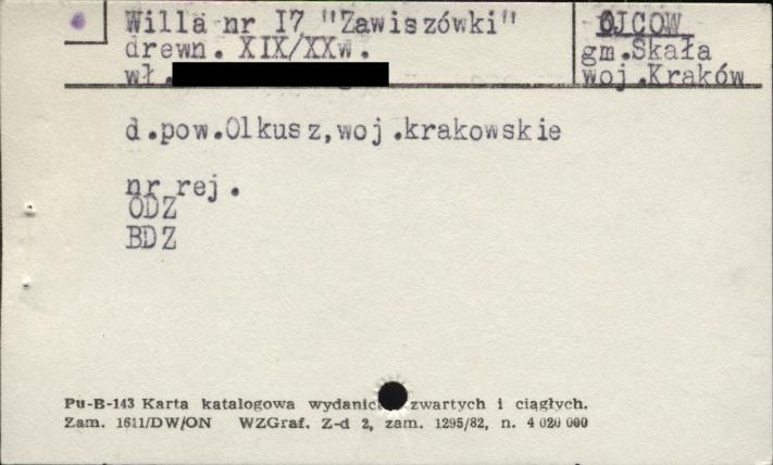 willa Zawiszówki, skan 1