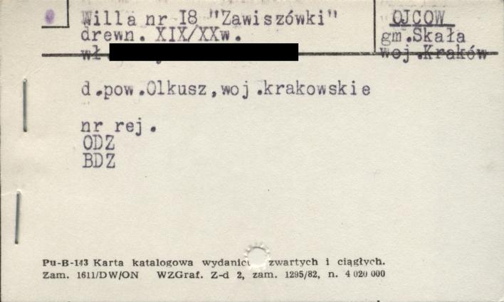 willa Zawiszówki, skan 1