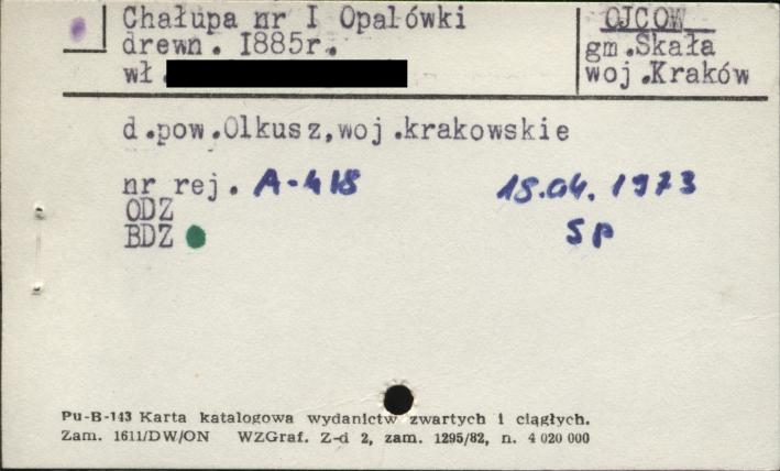 chałupa, skan 1
