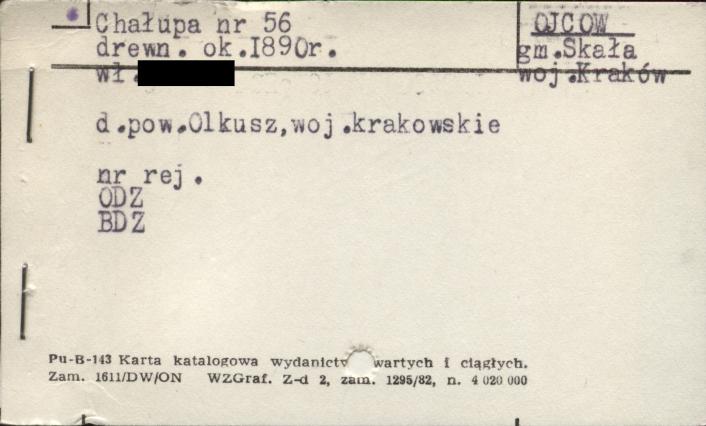 chałupa, skan 1