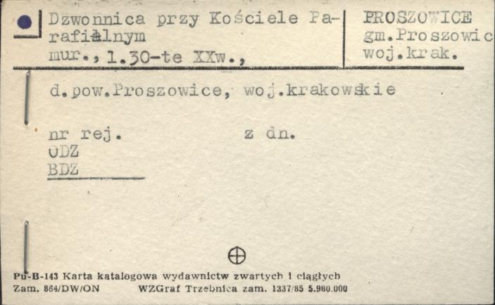 dzwonnica przy kościele par., skan 1