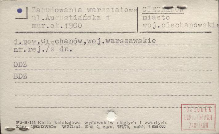 zabudowania warsztatowe, skan 1