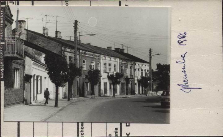 pierzeja domów, skan 2