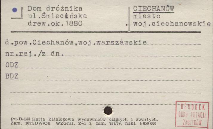 dom dróżnika, skan 1