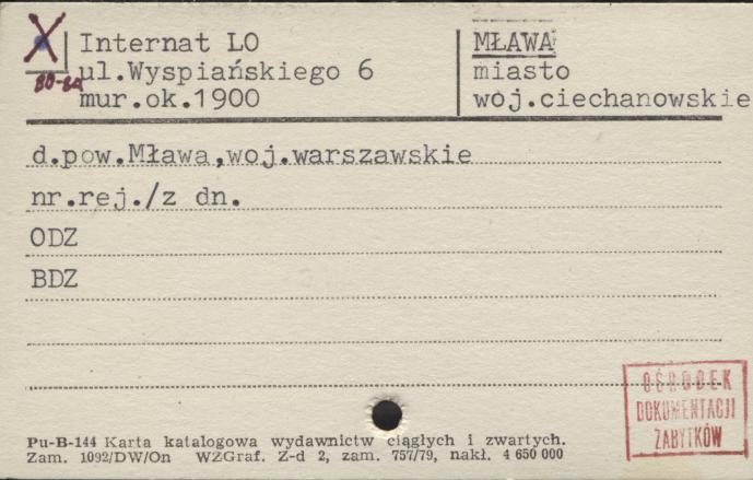 internat liceum ogólnokształcącego, skan 1