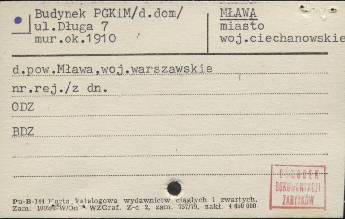 budynek PGKiM (d. dom), skan 1