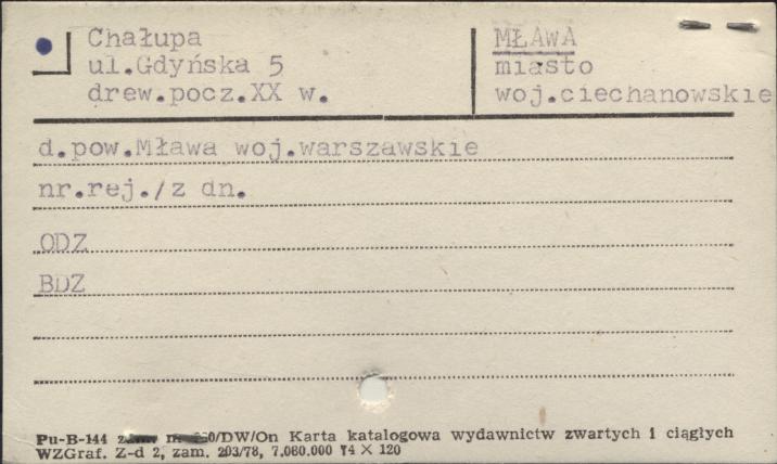 chałupa, skan 1