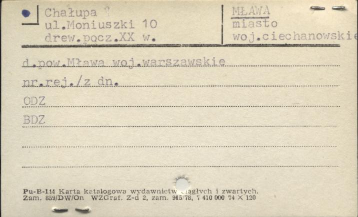 chałupa, skan 1