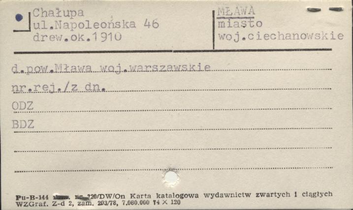 chałupa, skan 1