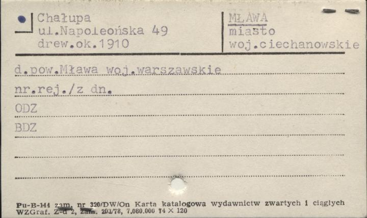 chałupa, skan 1