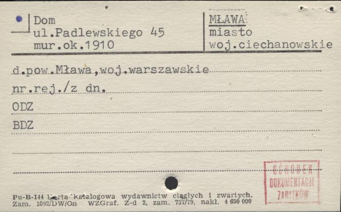 dom, skan 1