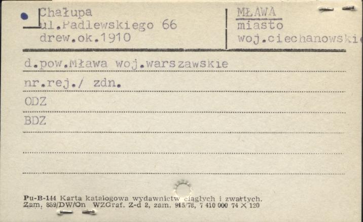 chałupa, skan 1