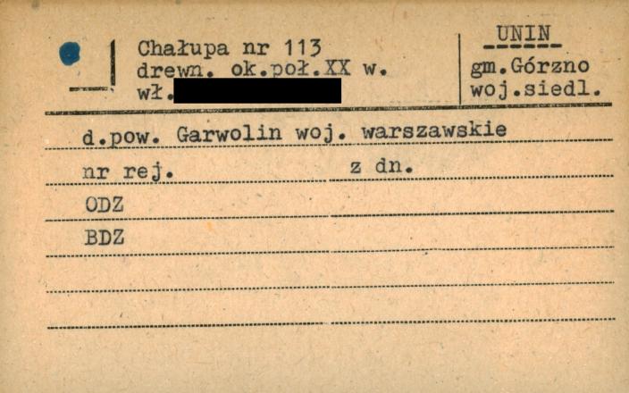 chałupa, skan 1
