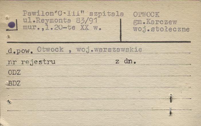 pawilon C-III szpitala, skan 1