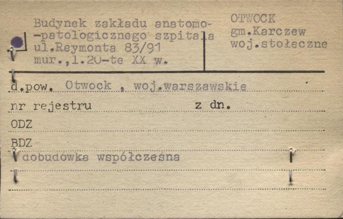 budynek zakładu anatomopatologicznego, skan 1