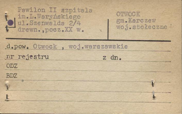 pawilon II, skan 1