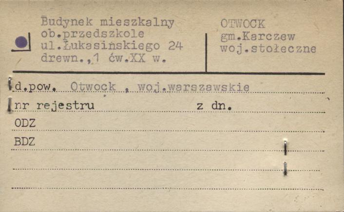 budynek mieszkalny, ob. przedszkole, skan 1